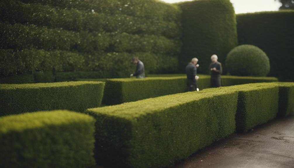 hedge maintenance time optimization